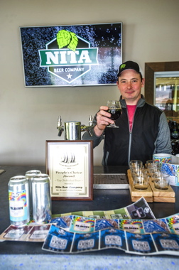 The brainchild of founder and brewmaster Andrew Nita, Nita Beer Company Inc. currently has annual capacity to produce 35,000 liters of craft beer.