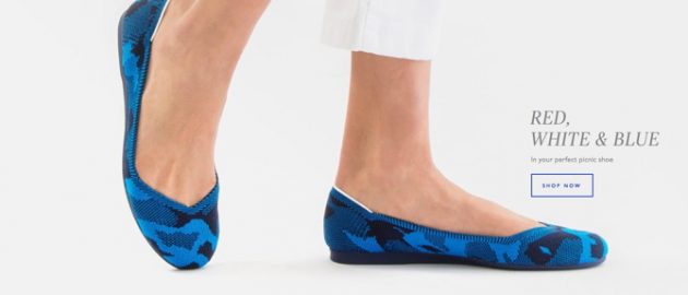 Sustainable footwear made from plastic 